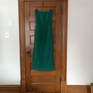 J. Crew strapless maxi